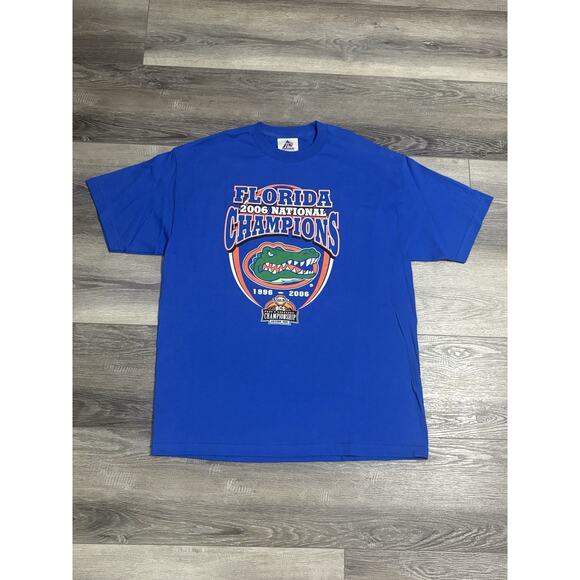 2006 University Of Florida Gators UF BCS Nationals Champions Shirt - Men’s XL - Picture 1 of 7